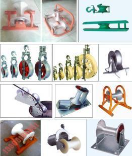 坑口放線滑車、萬(wàn)寧管口電纜滑車 五金工具中的布線助手